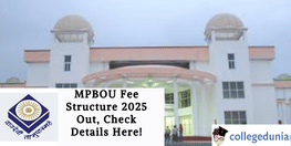MPBOU Fee Details 2025 Out